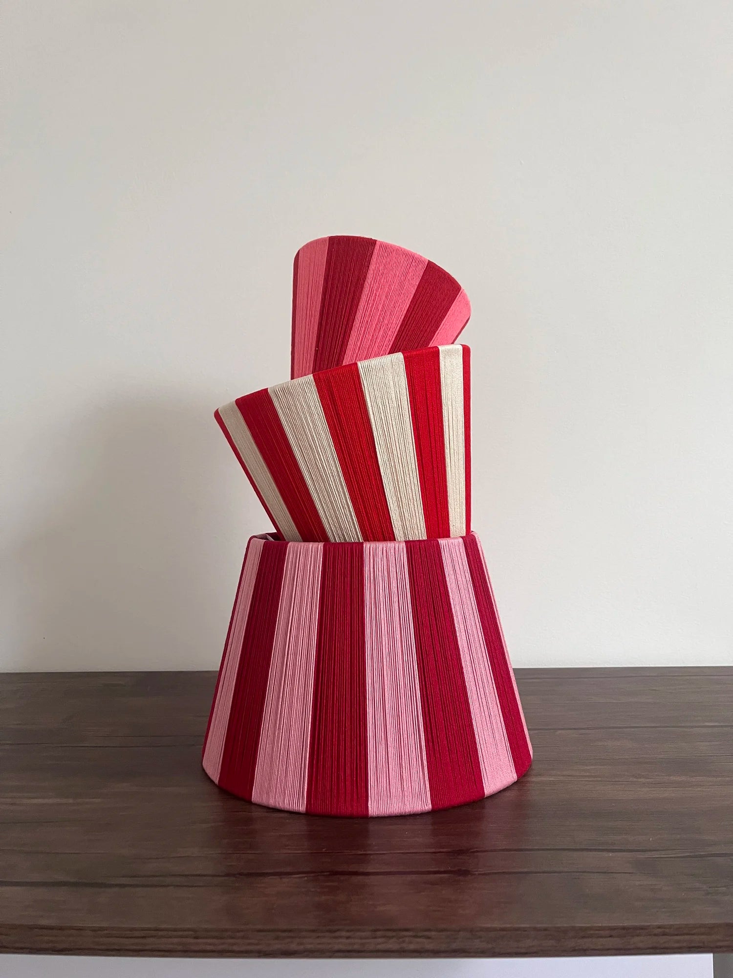Candy Cane | The Red and White Stripe String Lampshade
