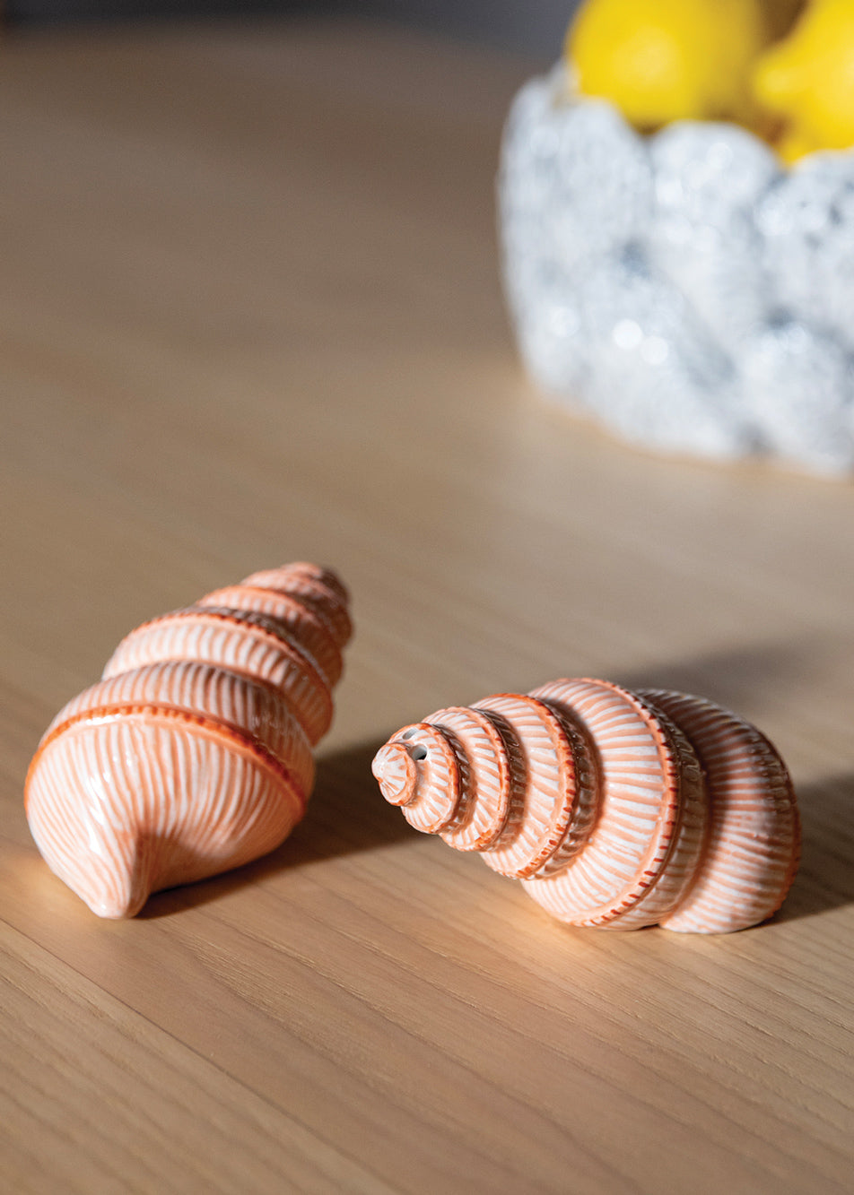 Shell Salt  Pepper Shakers