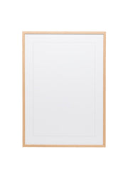 Classic Oak Wood Picture Frame