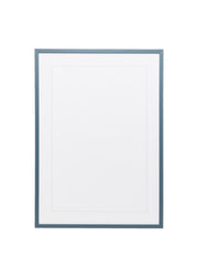 Petrol Blue Wood Picture Frame