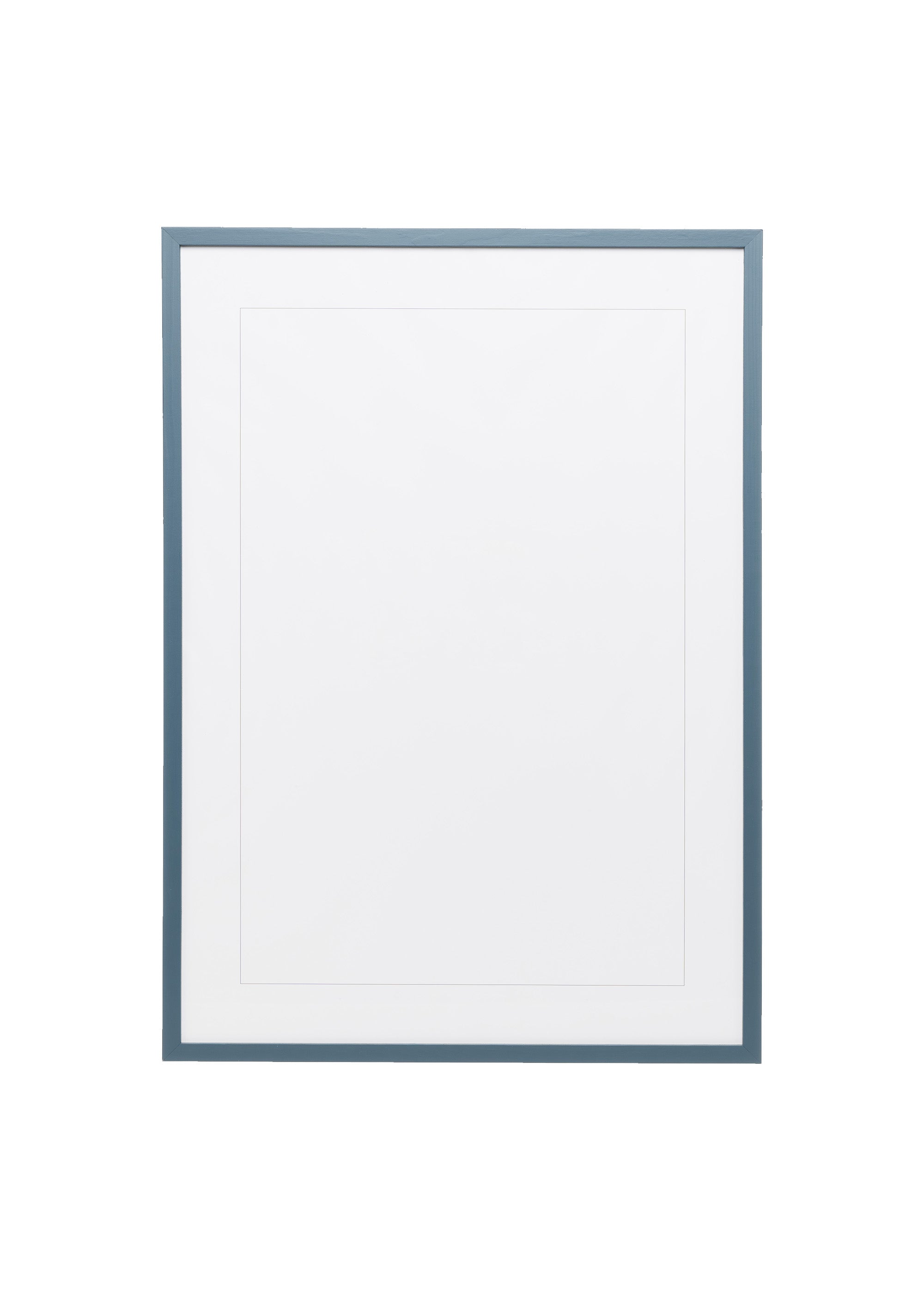 Petrol Blue Wood Picture Frame