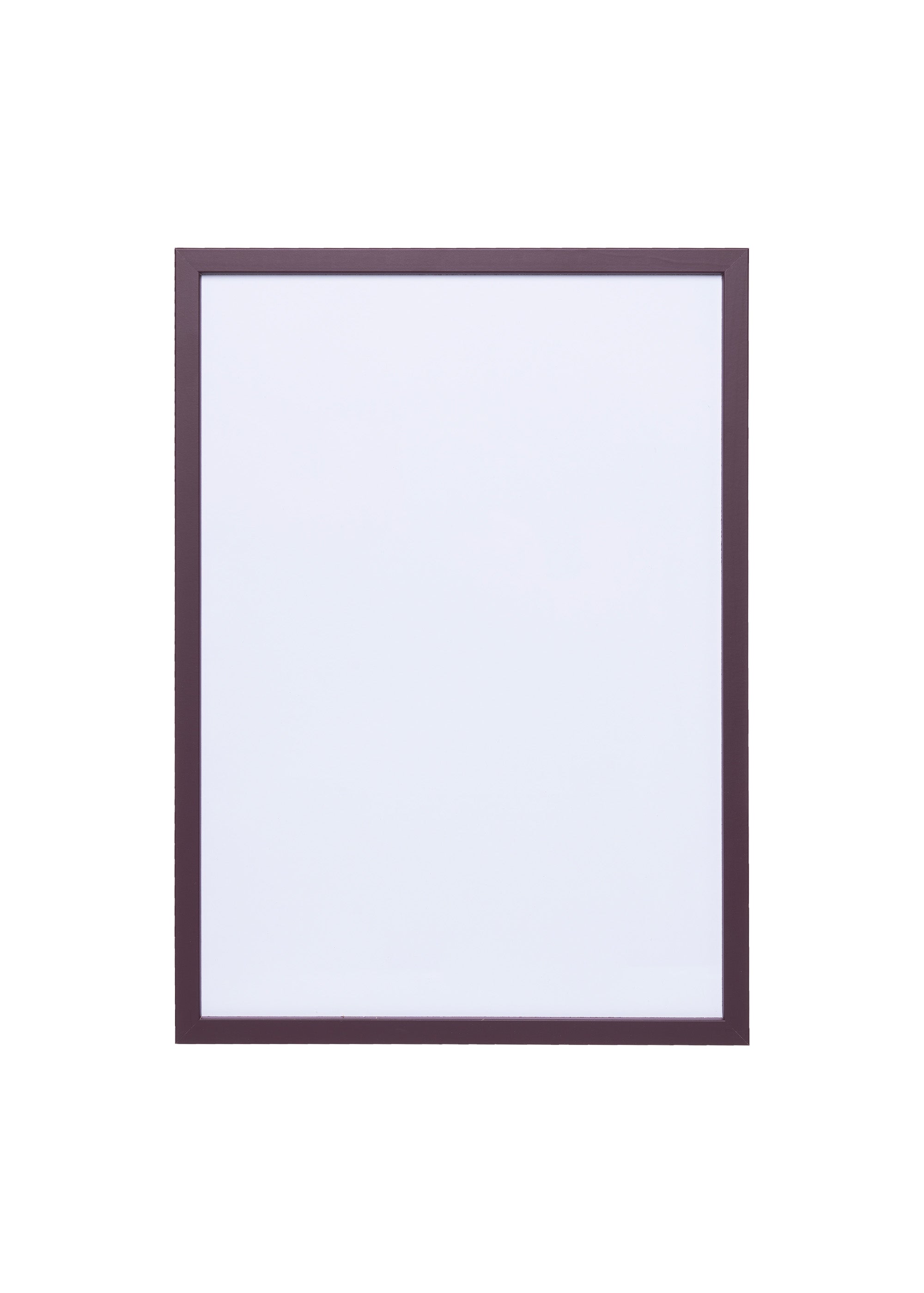 Burgundy Wood Picture Frame
