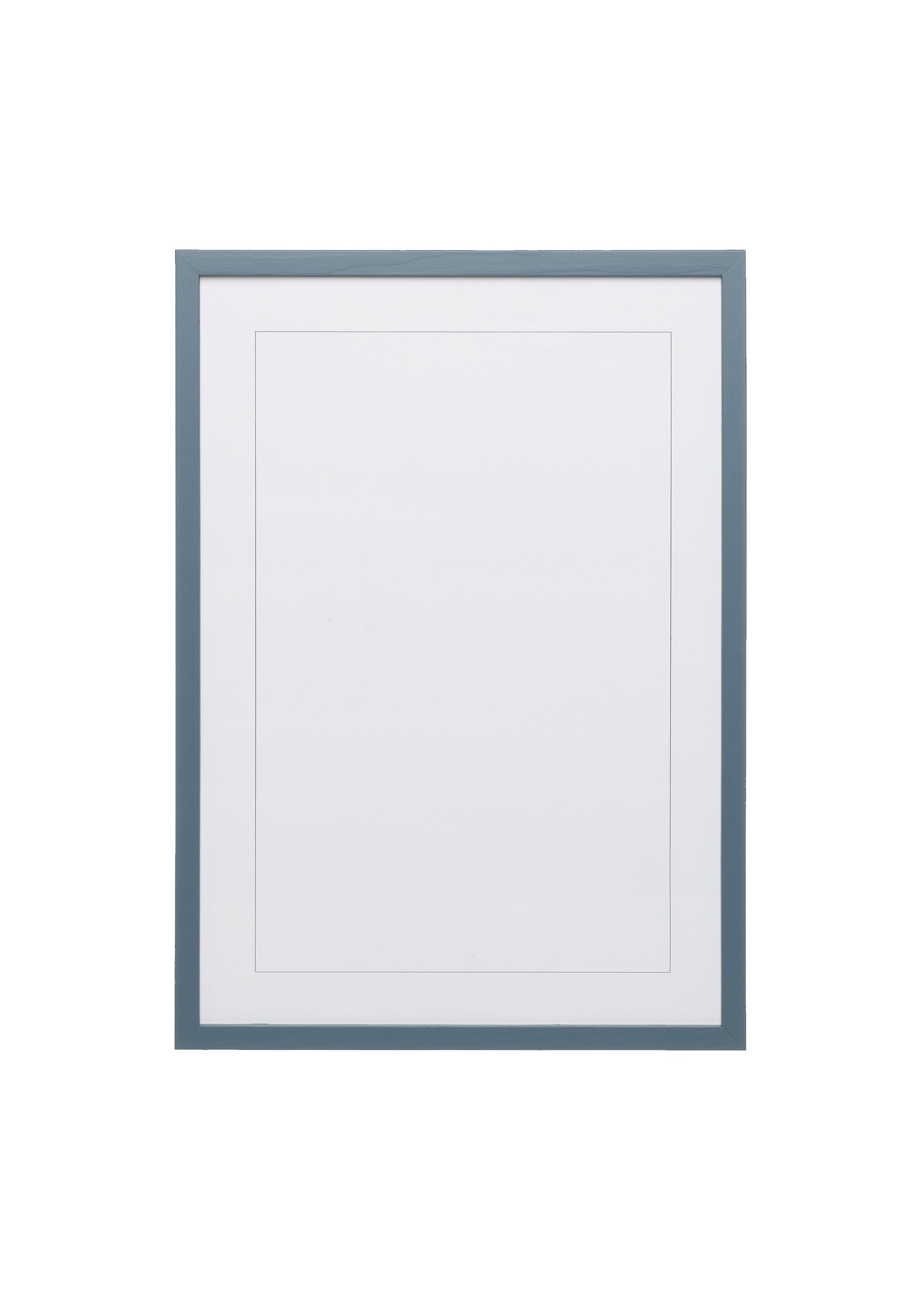 Petrol Blue Wood Picture Frame