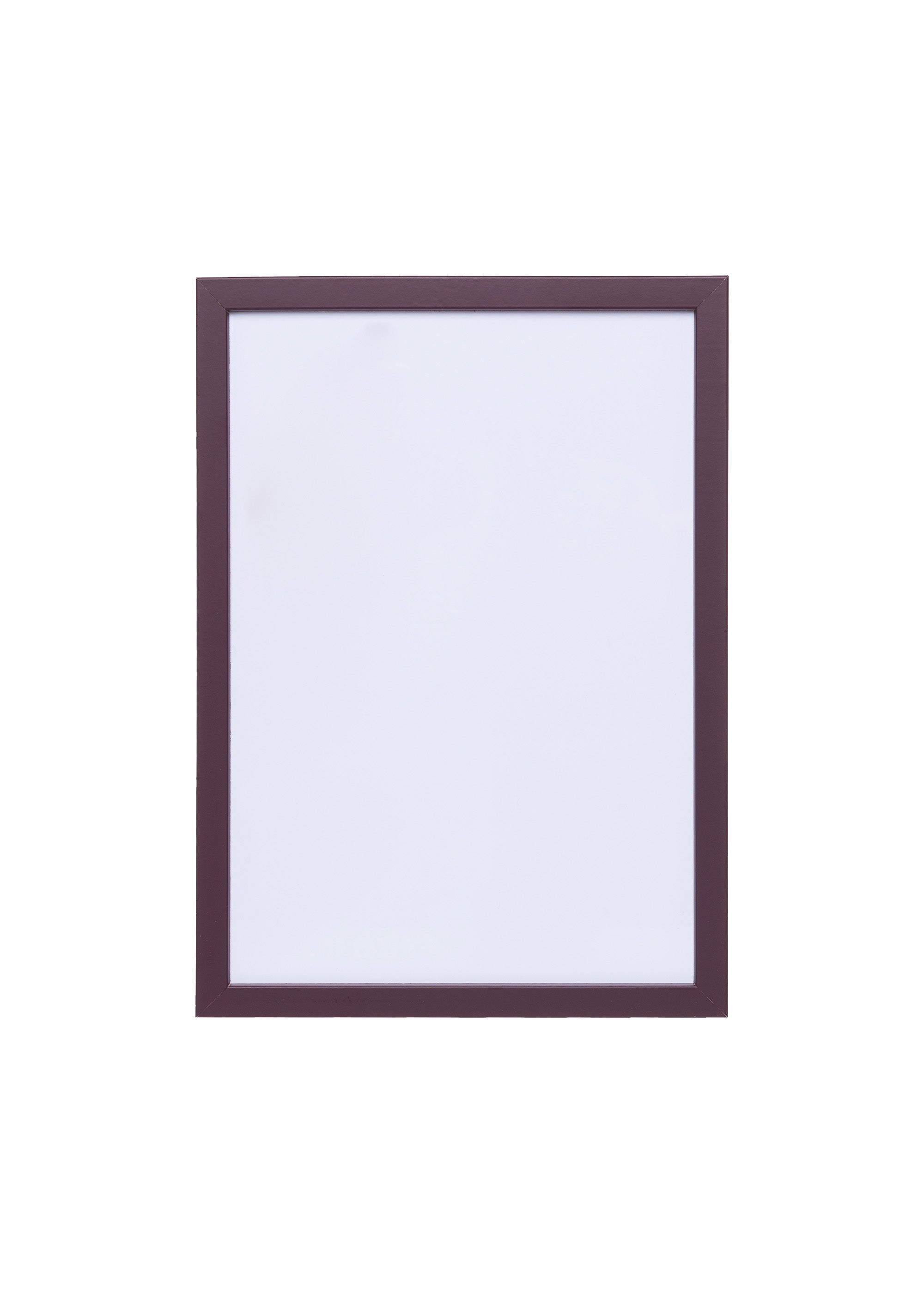 Burgundy Wood Picture Frame