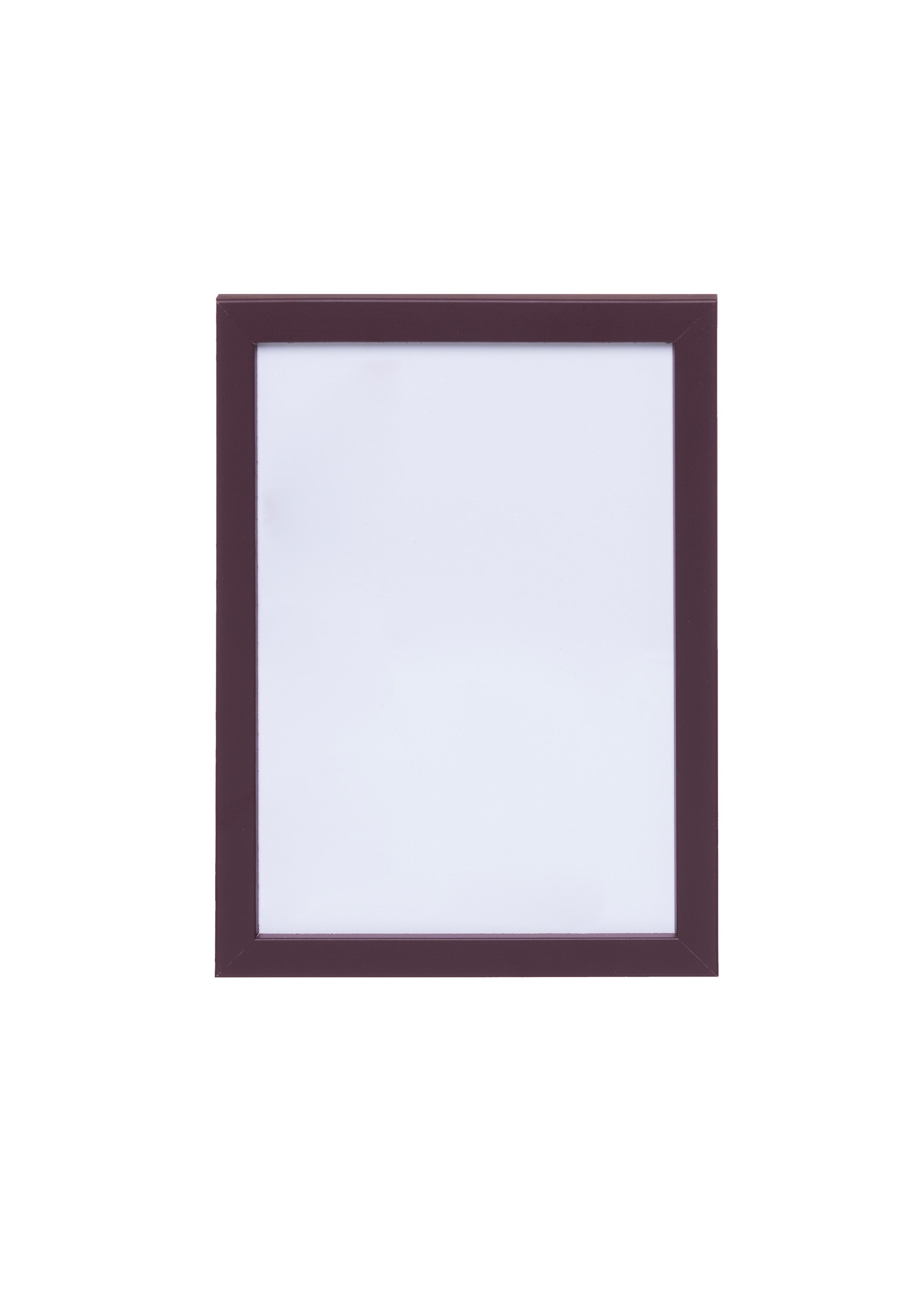 Burgundy Wood Picture Frame