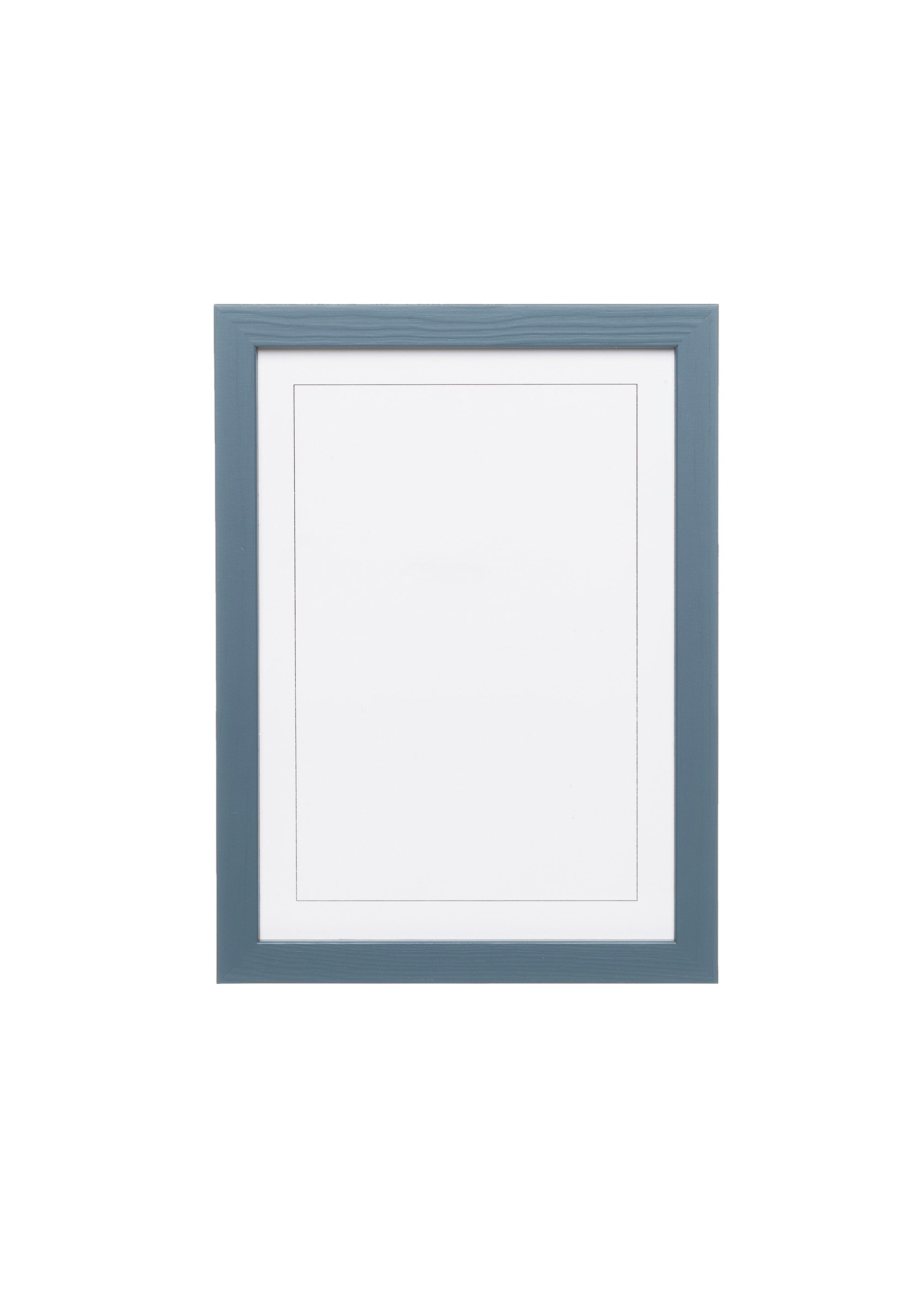 Petrol Blue Wood Picture Frame