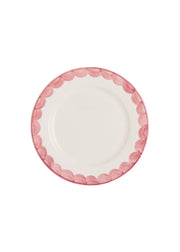 Pink Scallop Side Plate