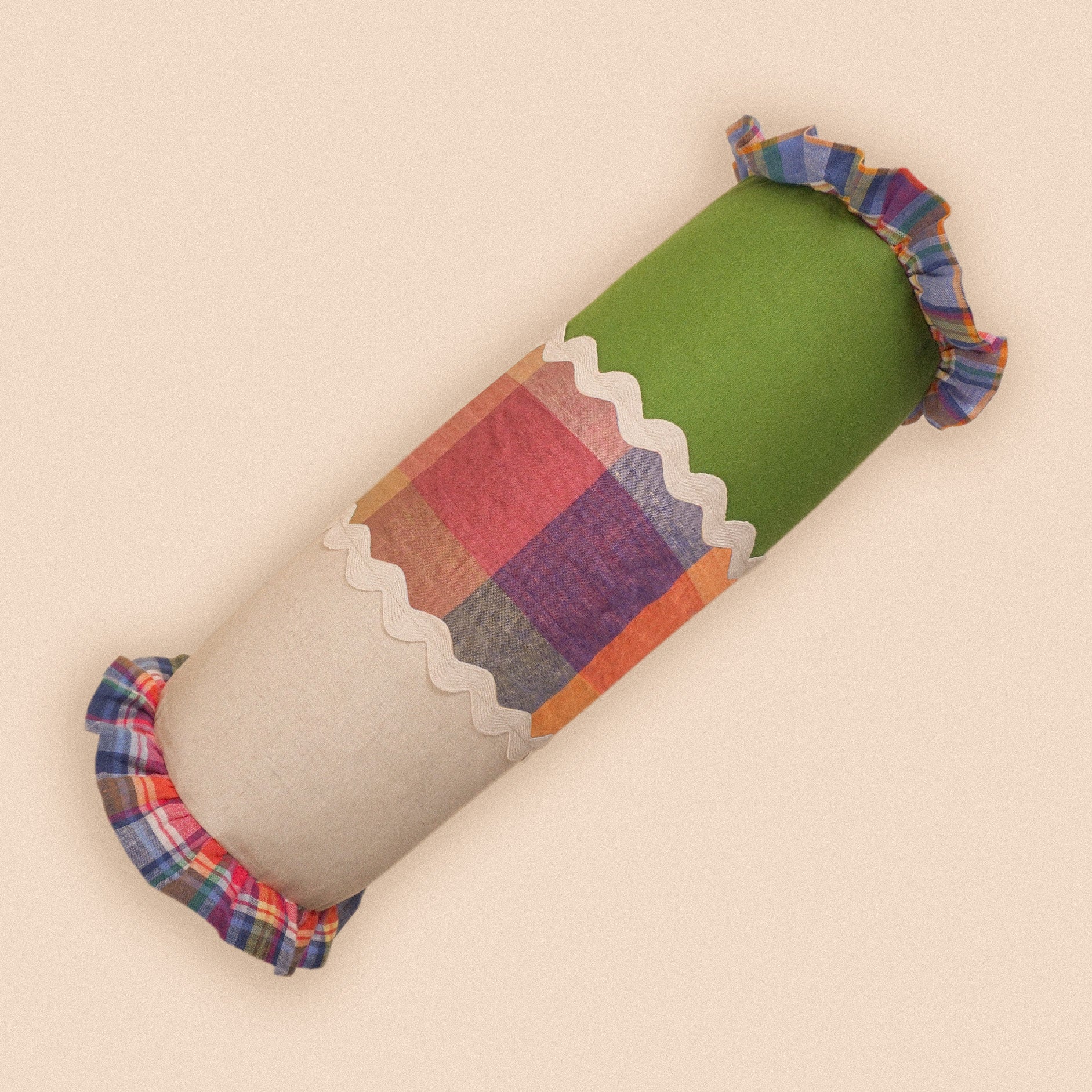 Patchwork bolster