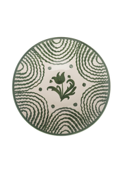 Flor Very Large Green Serving Bowl