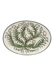 Large Green Vina Platter