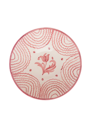 Flor Very Large Pink Serving Bowl