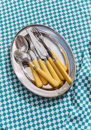 Butter Yellow Set of 2 Dessert Spoons