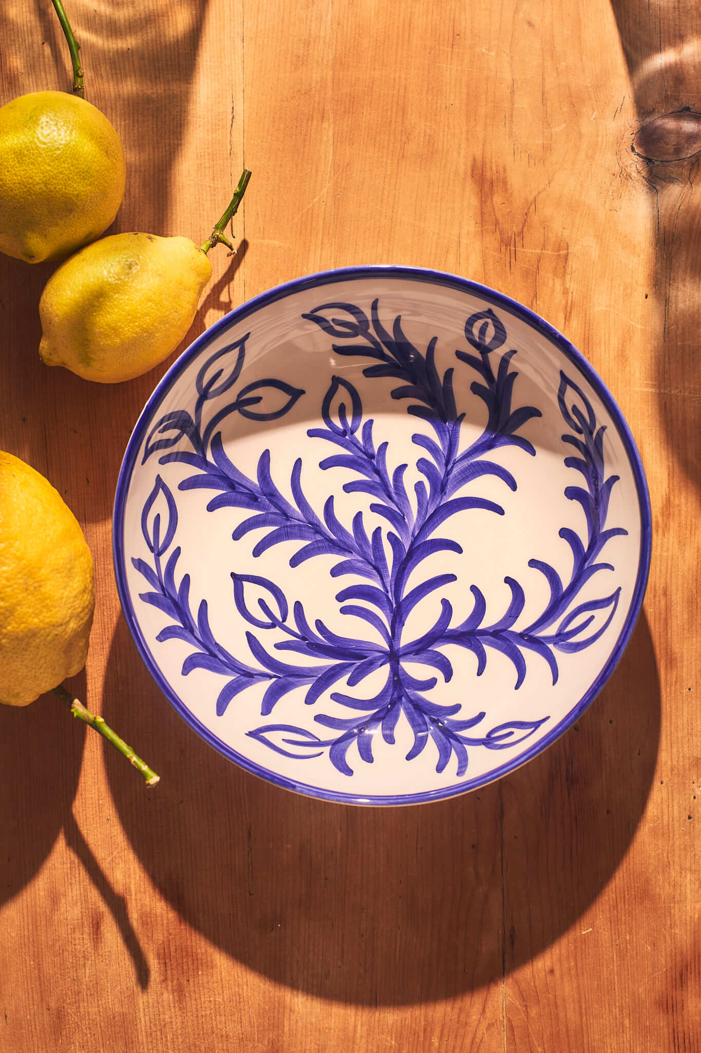 Blue Vina Large Bowl