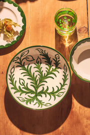 Green Vina Large Bowl