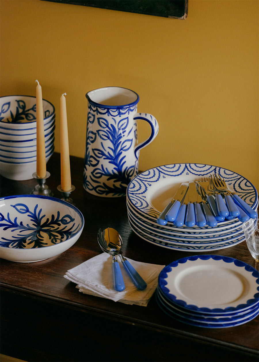 Sky Blue Knife and Fork Set