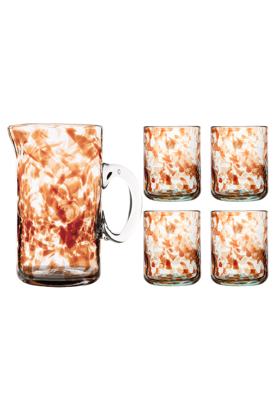 Oro Jug and 4 Tumblers Set