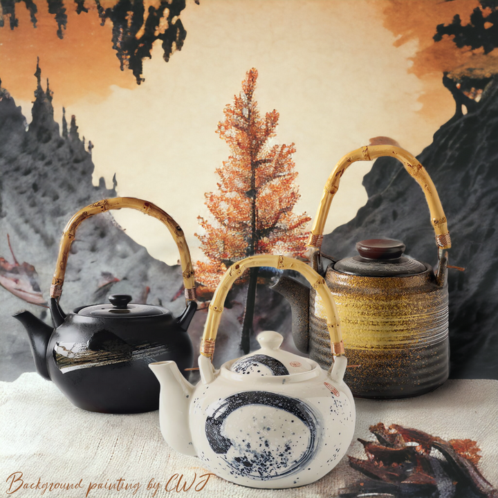 Japanese traditional "Geisha's Delight" teapot - 40oz