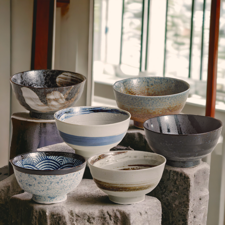 Handmade traditional "Twilight - トワイライト" bowl