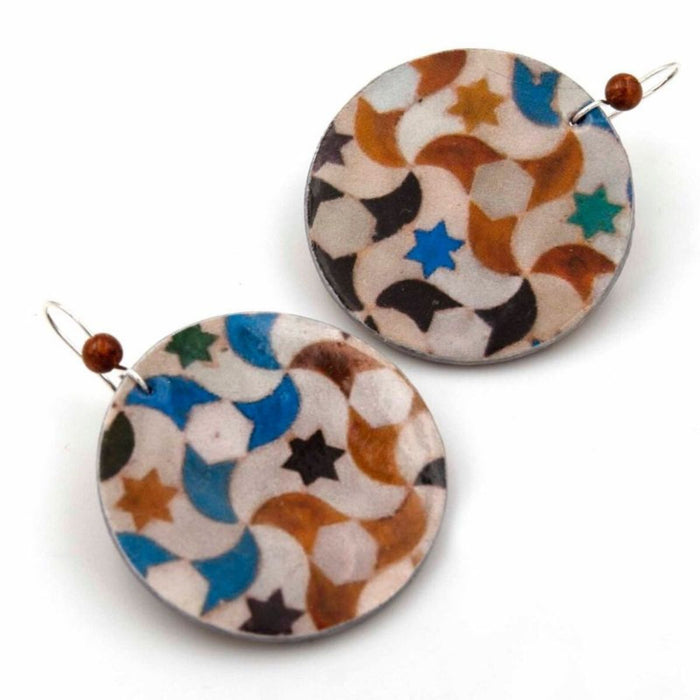 Round Colorful Earrings Trevélez