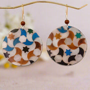 Round Colorful Earrings Trevélez