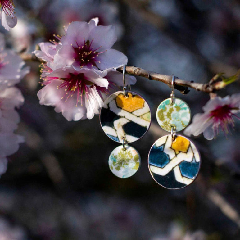 Colorful Asymmetrical Earrings Zújar