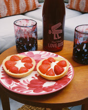 Florita Dessert Plate, Grenadine