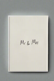Hand Embroidered Wedding Card