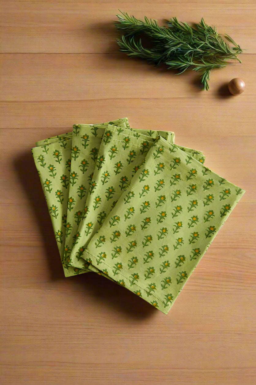 Spring Green Napkins