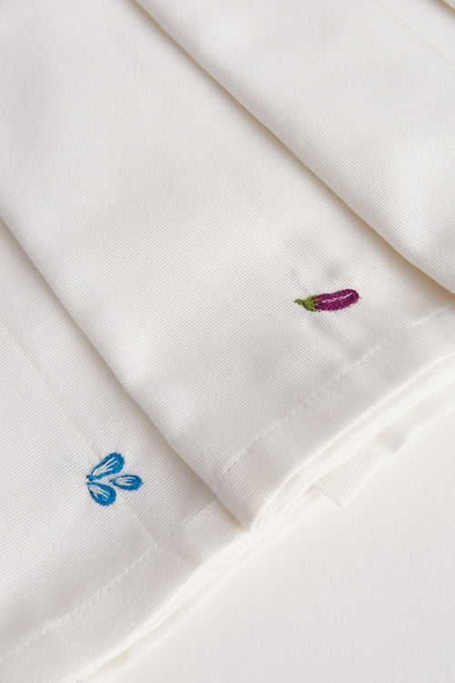 Hand Embroidered Cheeky Napkins (Design 2)