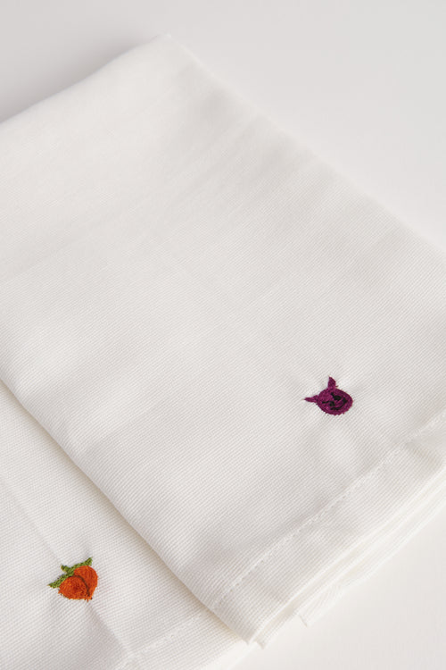 Hand Embroidered Cheeky Napkins (Design 2)