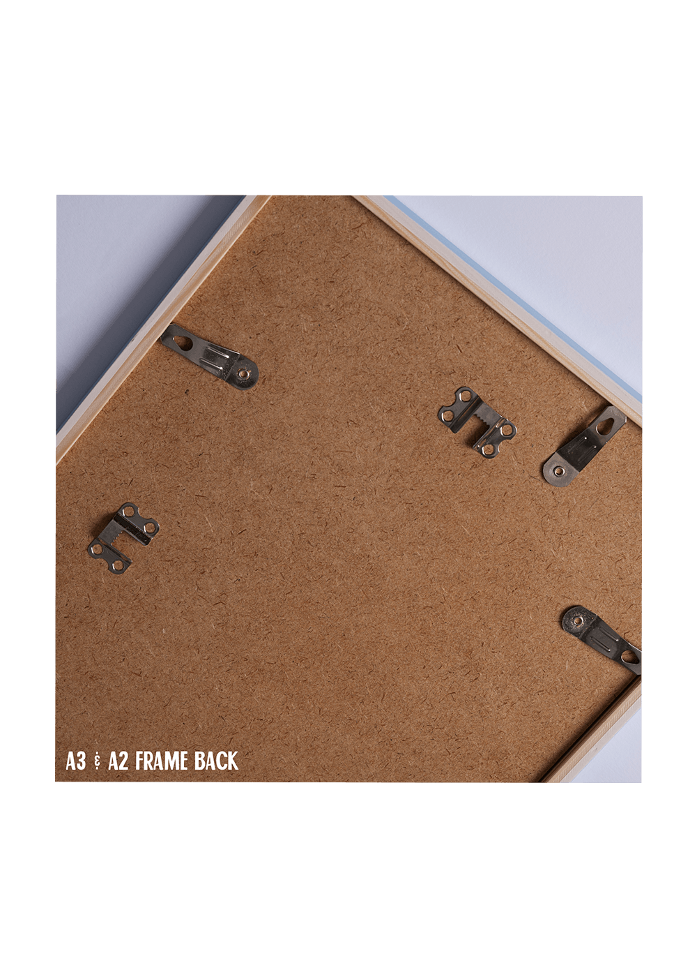 Sky Blue Wood Picture Frame