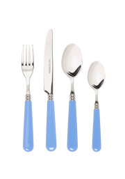 16-Piece Sky Blue Cutlery Set