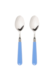 Sky Blue Set of 2 Dessert Spoons