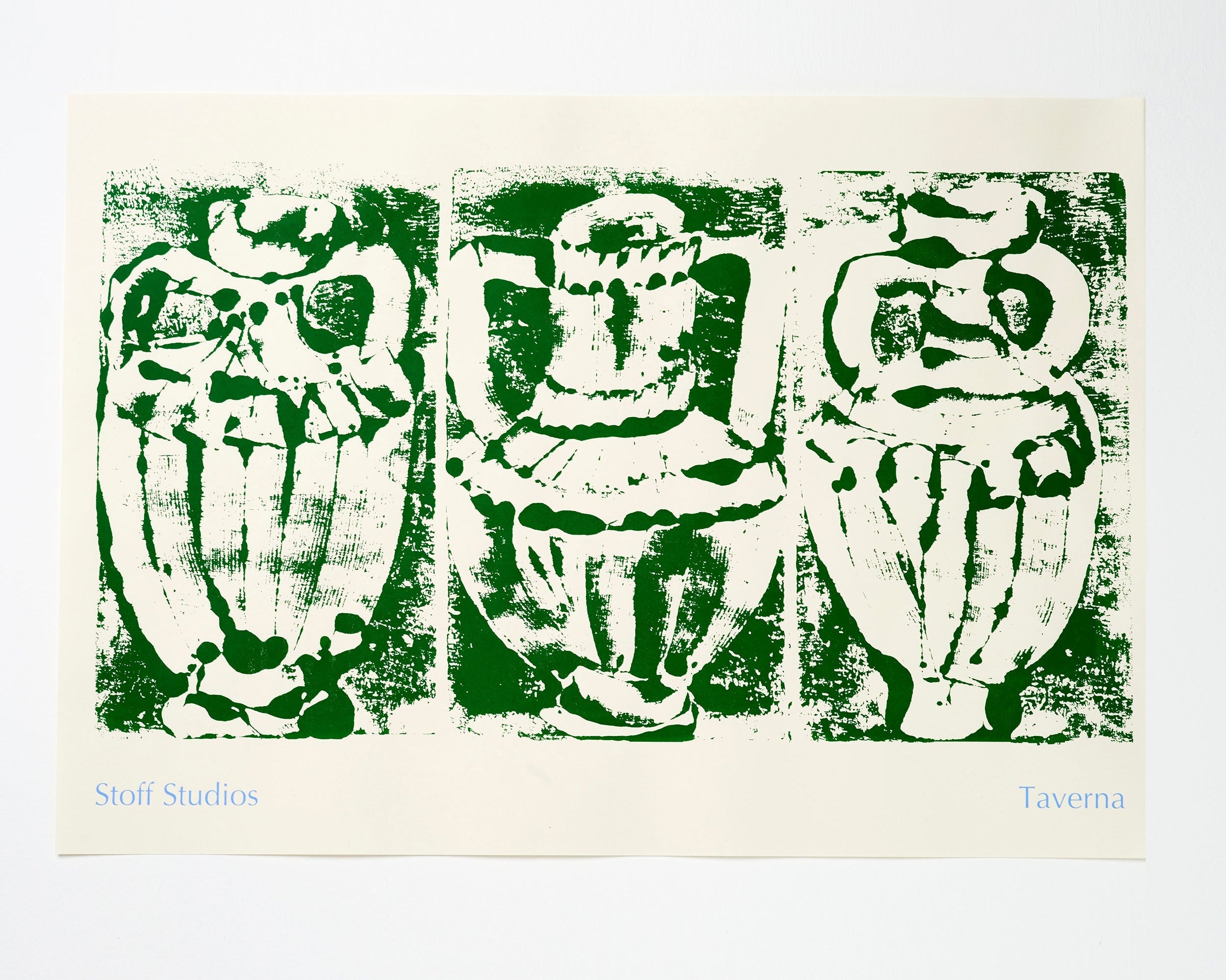 Taverna Print | Pea Green