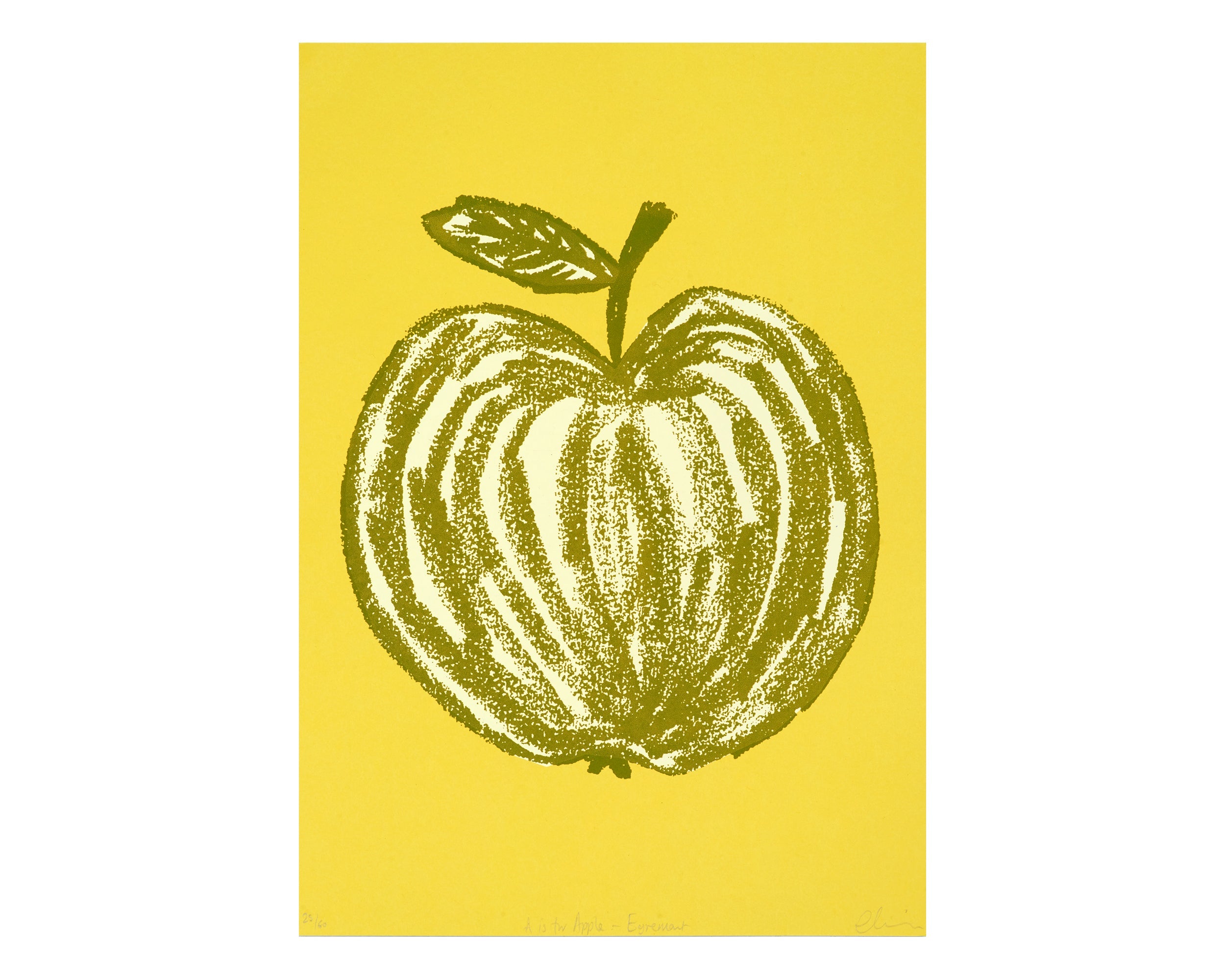 A is for Apple Print | Egremont Green