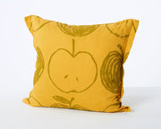 A is for Apple Cushion | Yellow