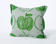 A is for Apple Cushion | Aquamarine