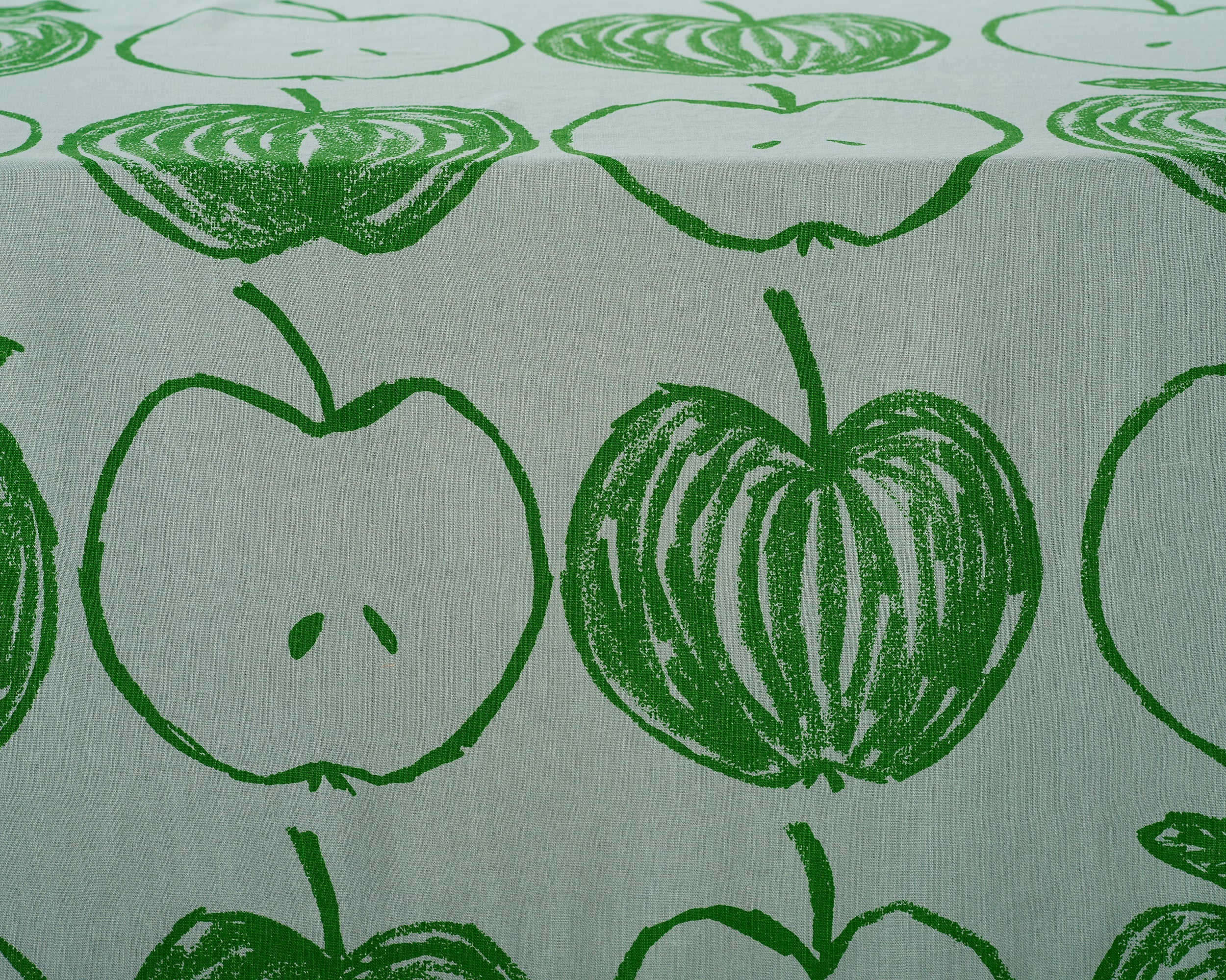 A is for Apple Cushion | Aquamarine