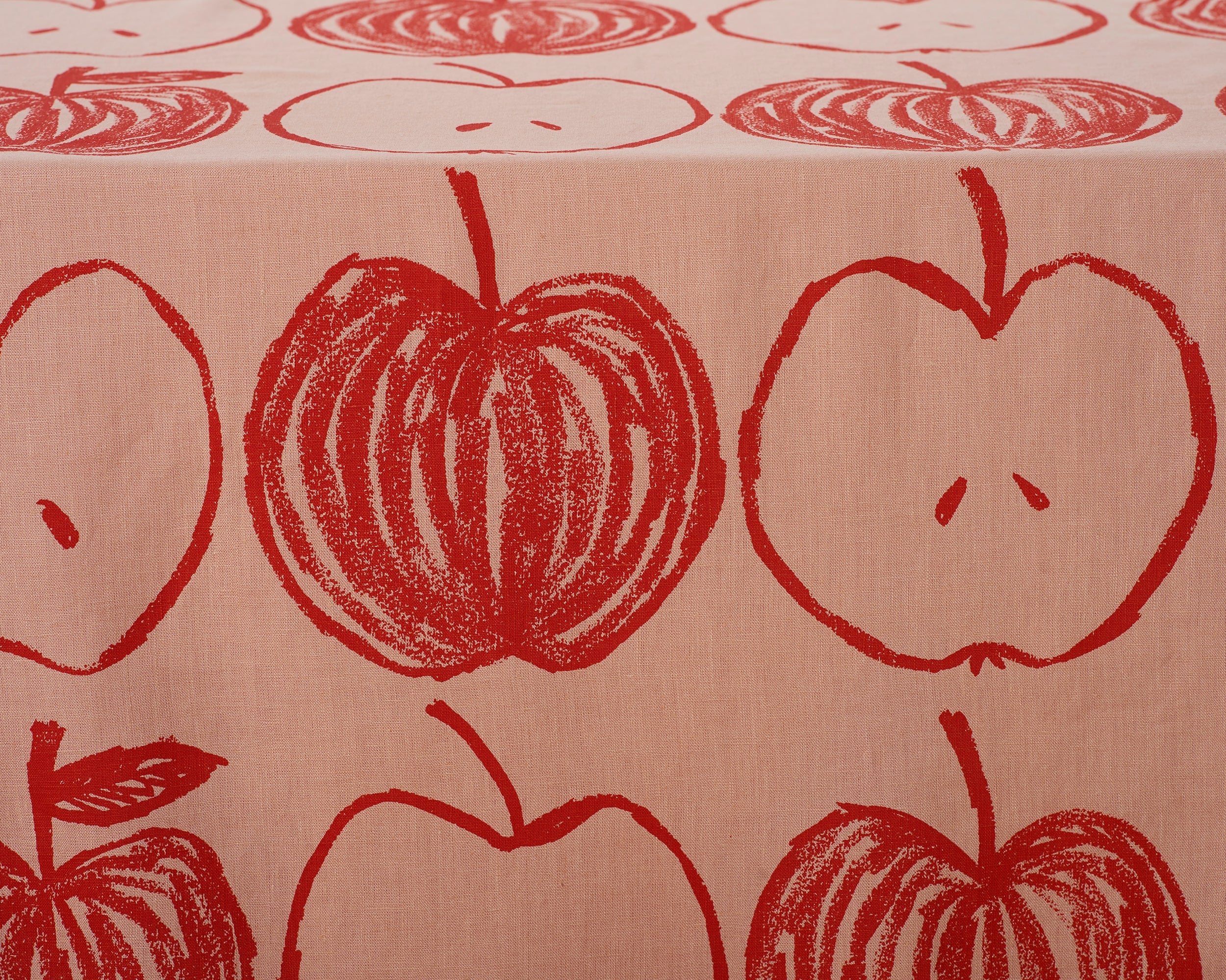 A is for Apple Cushion | Pink