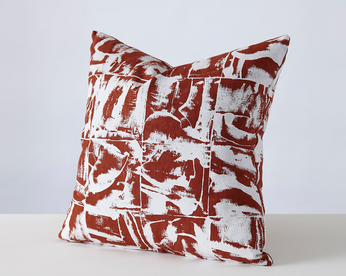 Bloc Cushion | Terracotta