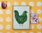 French Hen Print  | Pasture