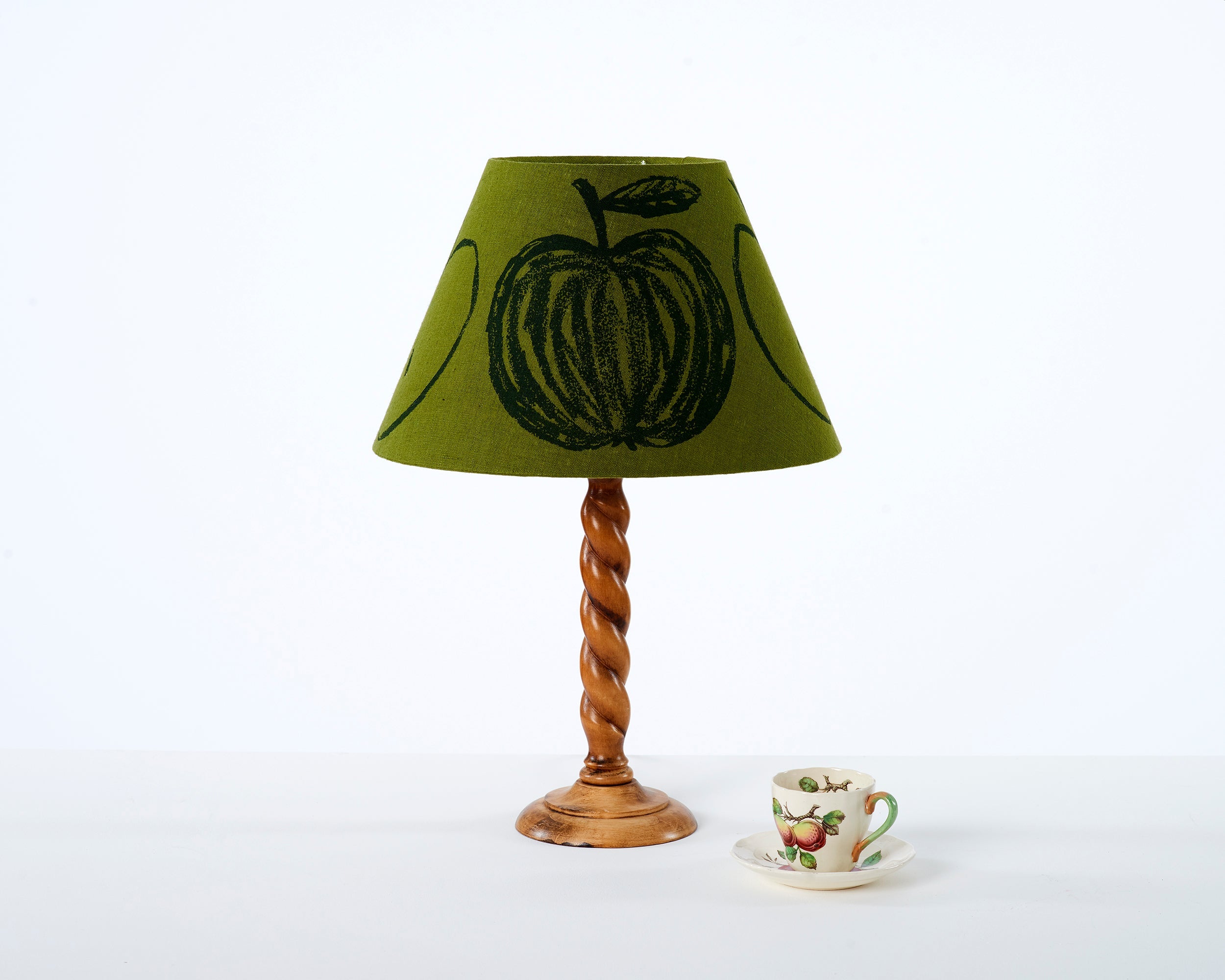 A is for Apple Lampshade | Hunter Green