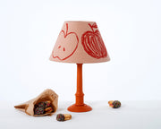 A is for Apple Lampshade | Pink