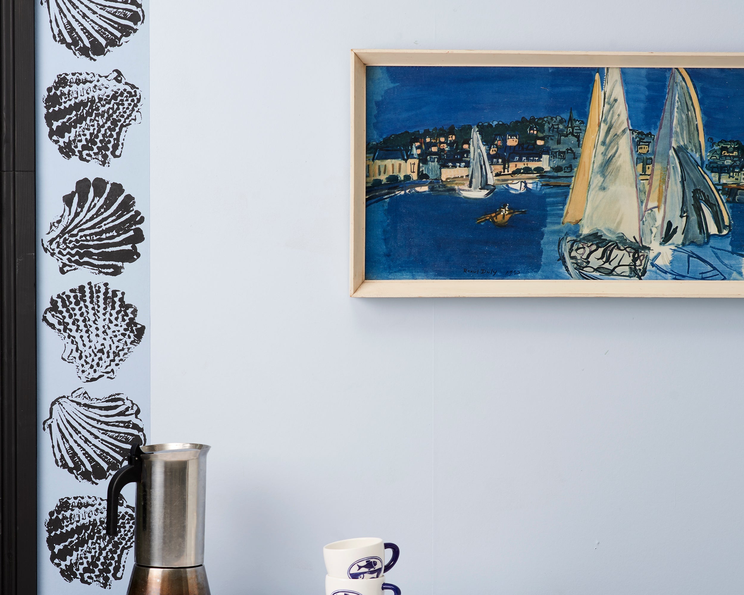 Pilgrim Border | Mid Blue