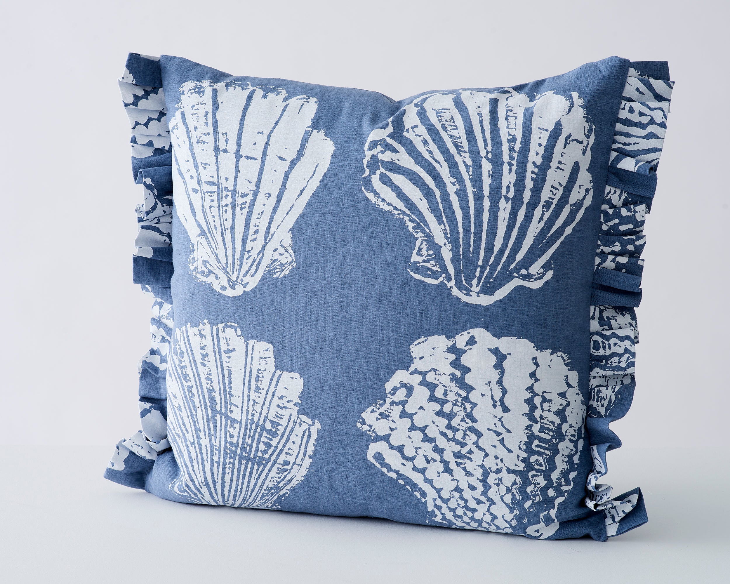 Pilgrim Cushion | Sea Blue