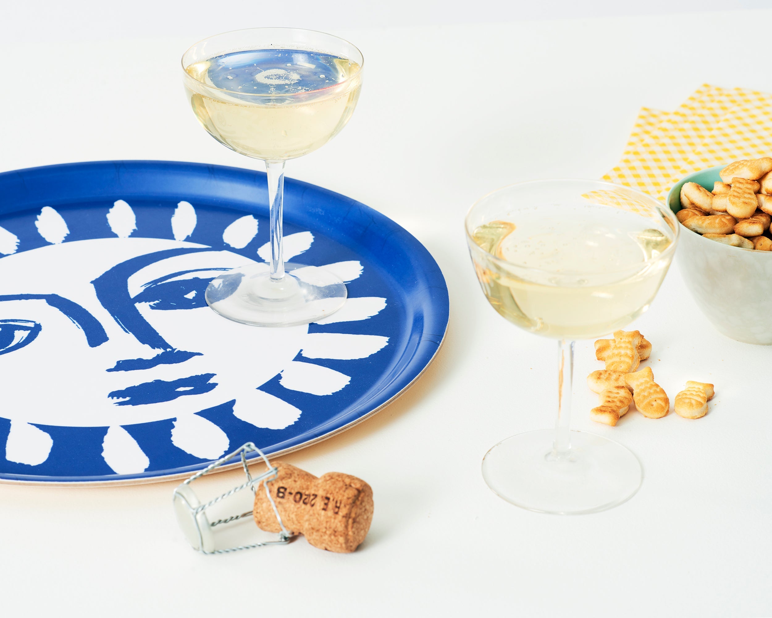 Sunne Cocktail Tray | Azure