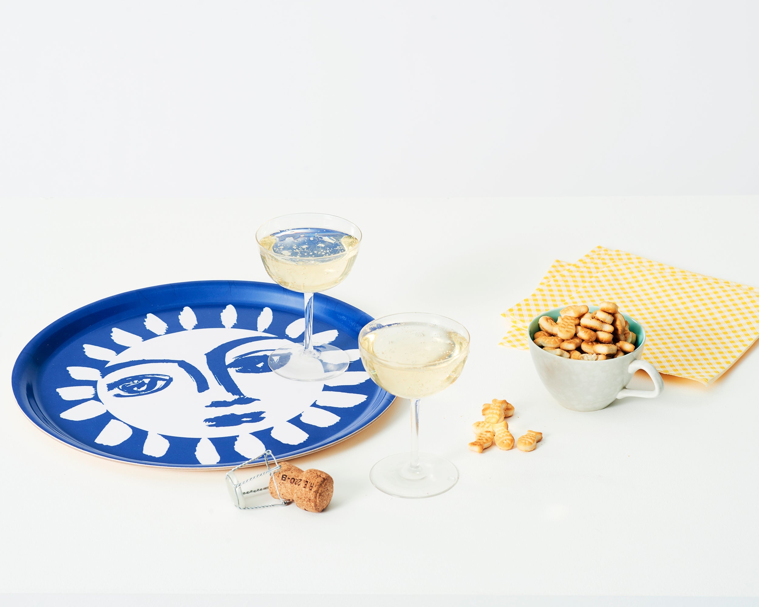 Sunne Cocktail Tray | Azure