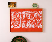 Taverna Print | Tangerine