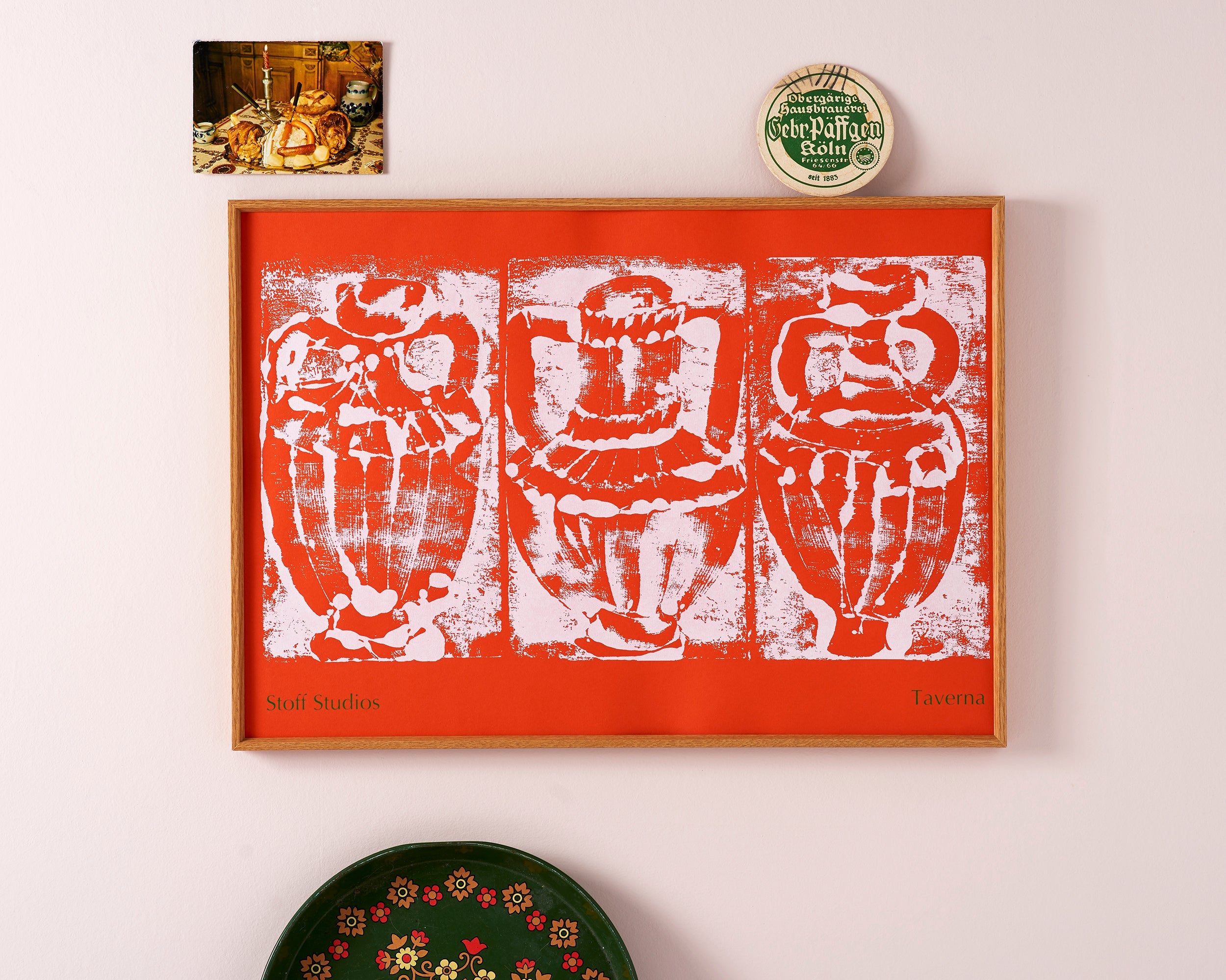 Taverna Print | Tangerine