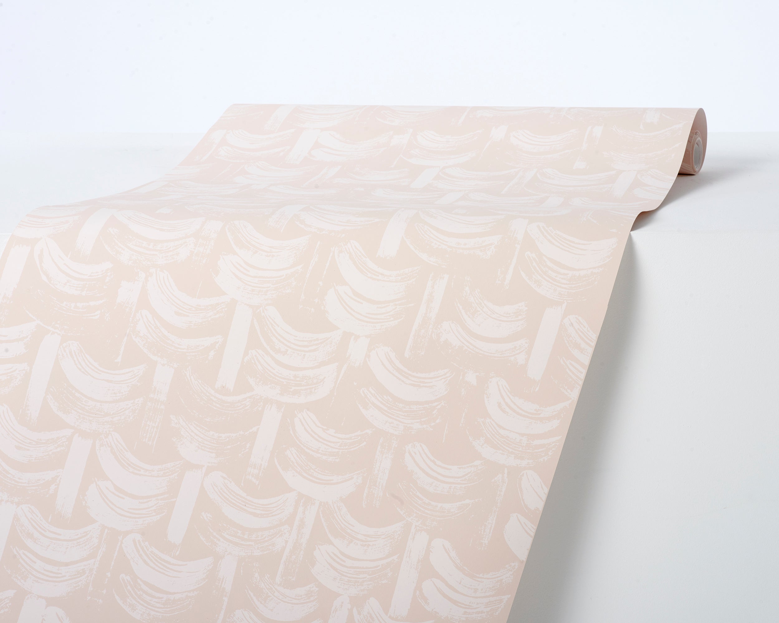 Basket Wallpaper | Plaster Pink